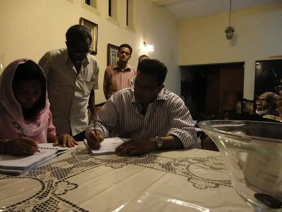 Signing of the contract, photo 8