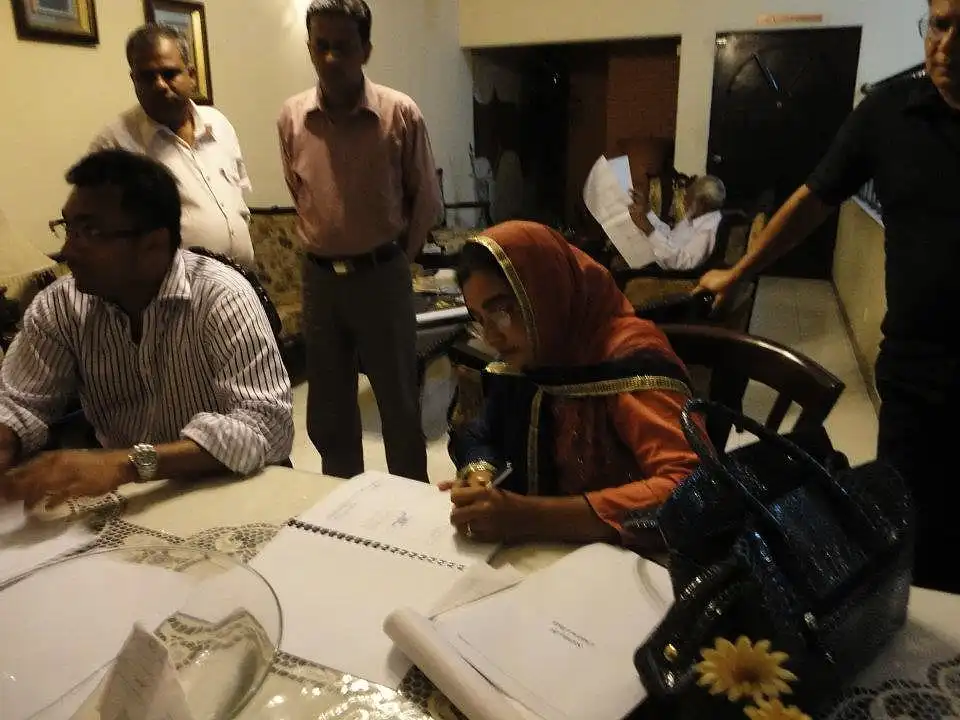 Signing of the contract, photo 9