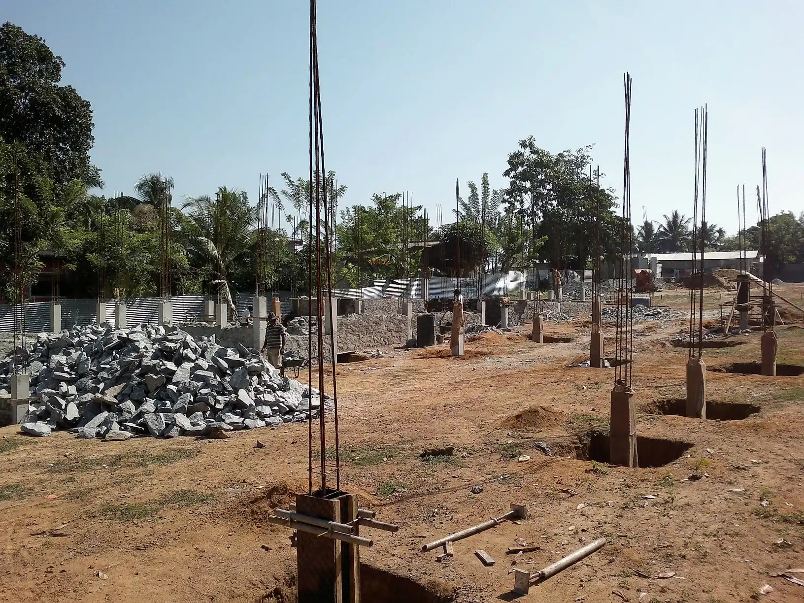 Construction status, photo 55