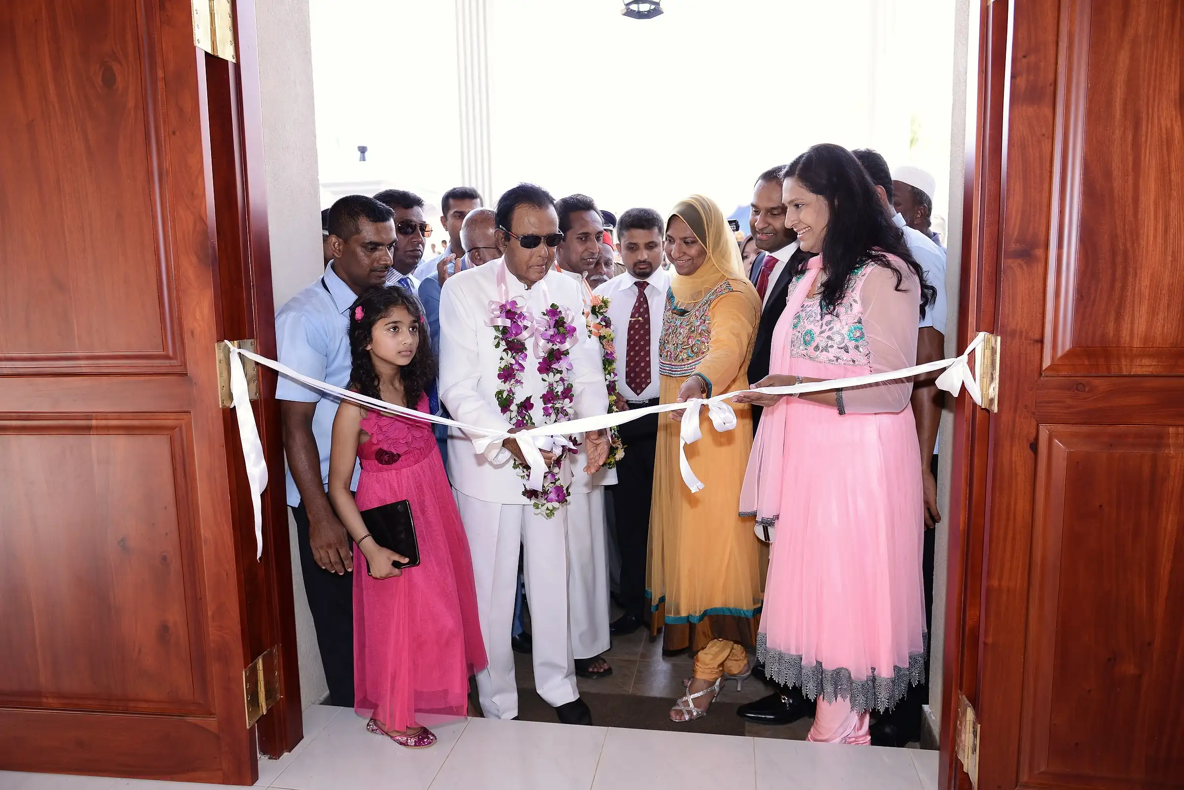 Ribbon Cutting by Prime Minister