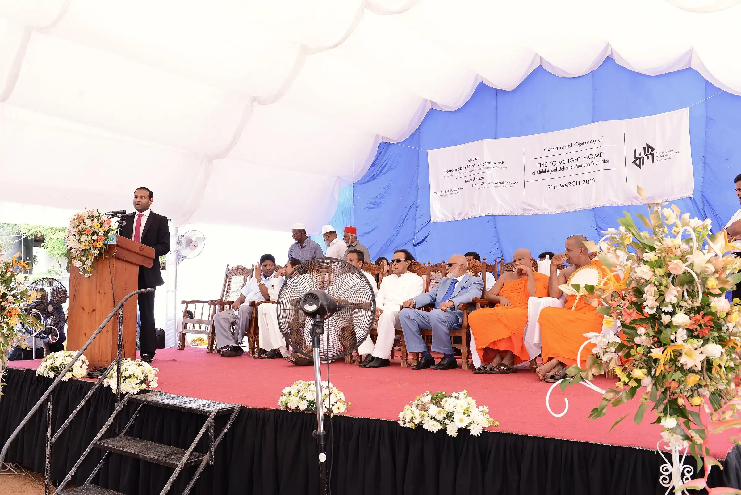Opening ceremony of Give Light Home on 31st March 2013, photo 23
