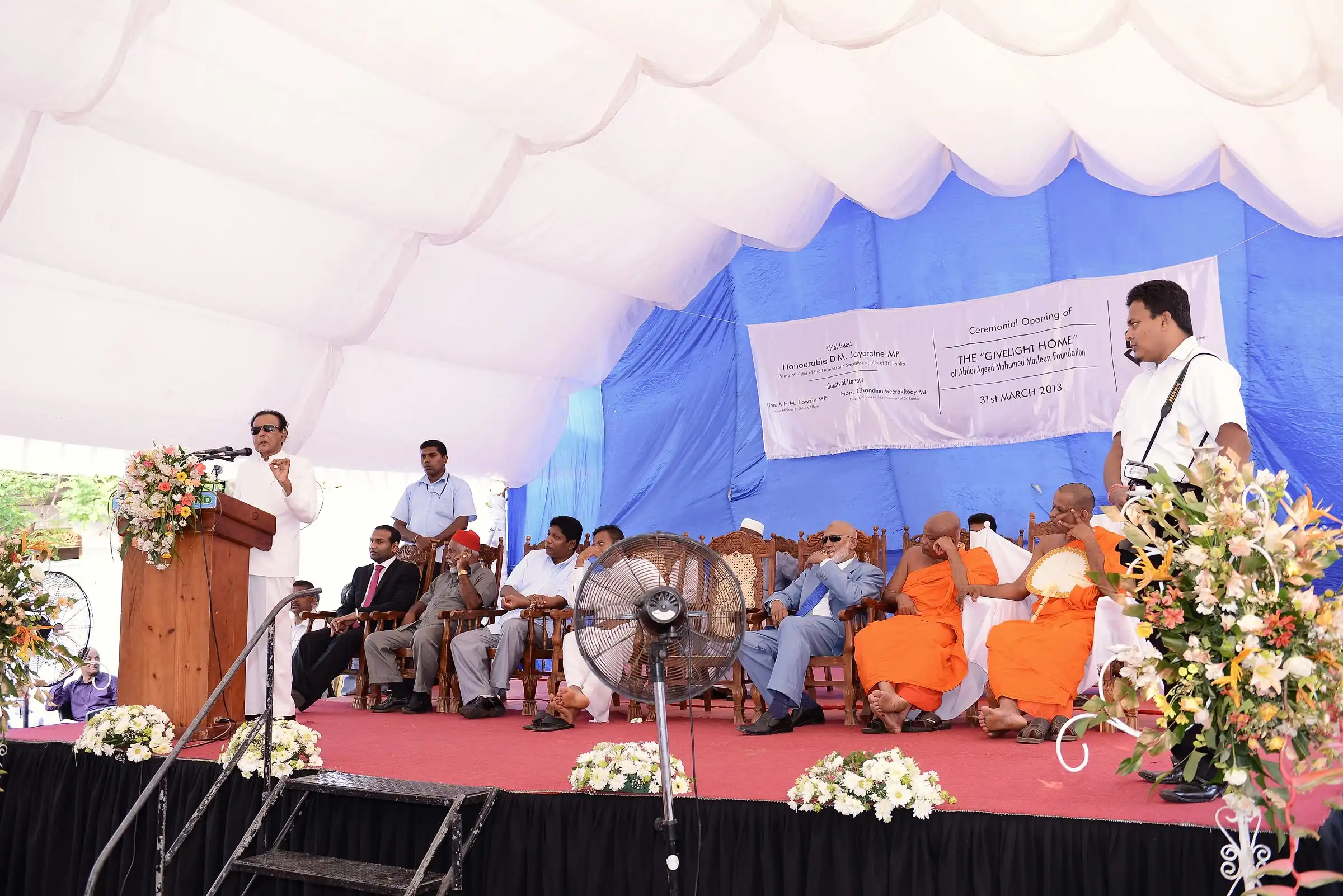 Opening ceremony of Give Light Home on 31st March 2013, photo 36