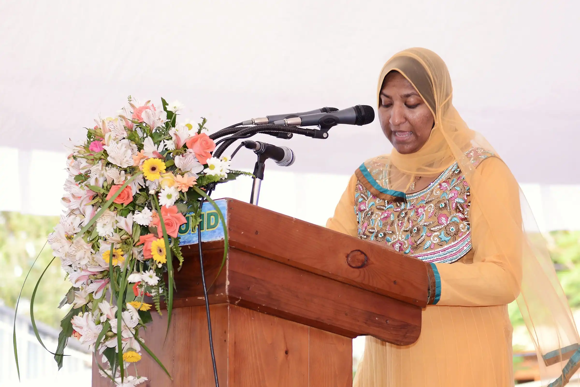 Vote of Thanks by Dr Sheroon Aslam VP of Foundation