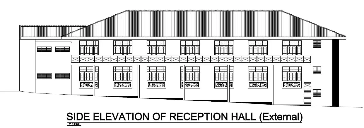 Community Services Center, drawing 2 of 3