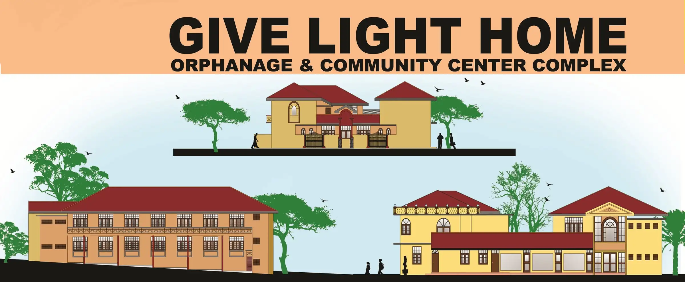 The Give Light Home & Community Project, drawing 1 of 2