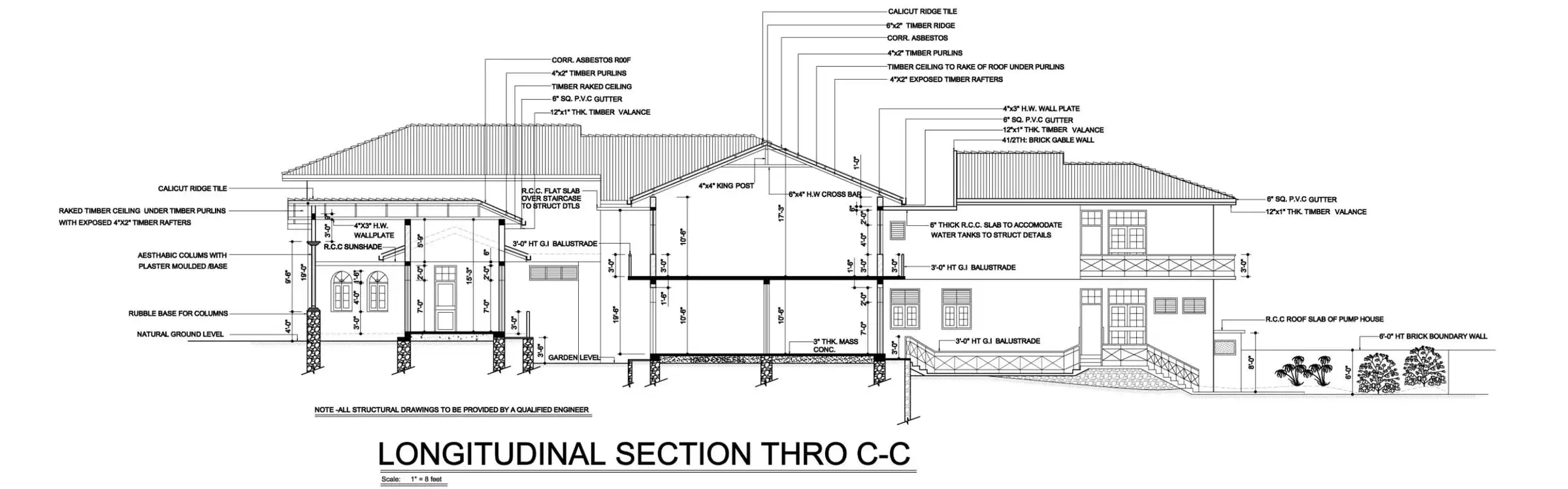 Drawing of the planned Community Services Center