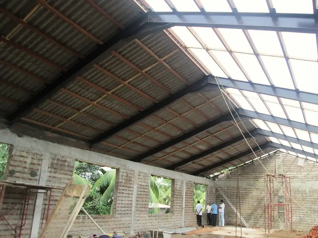 Masjid Roof being done 10 August 2013
