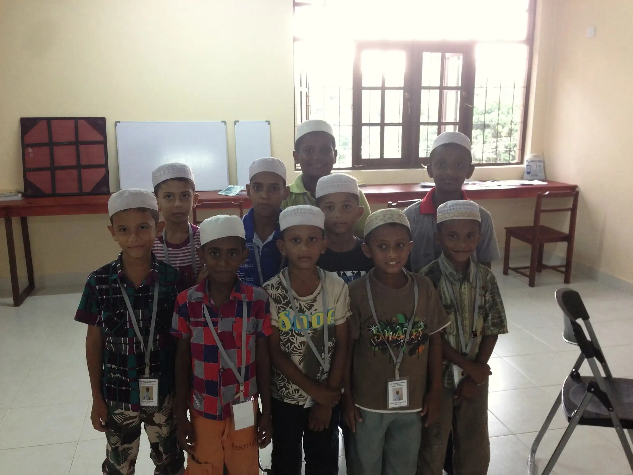 Children in the Study & Library Area