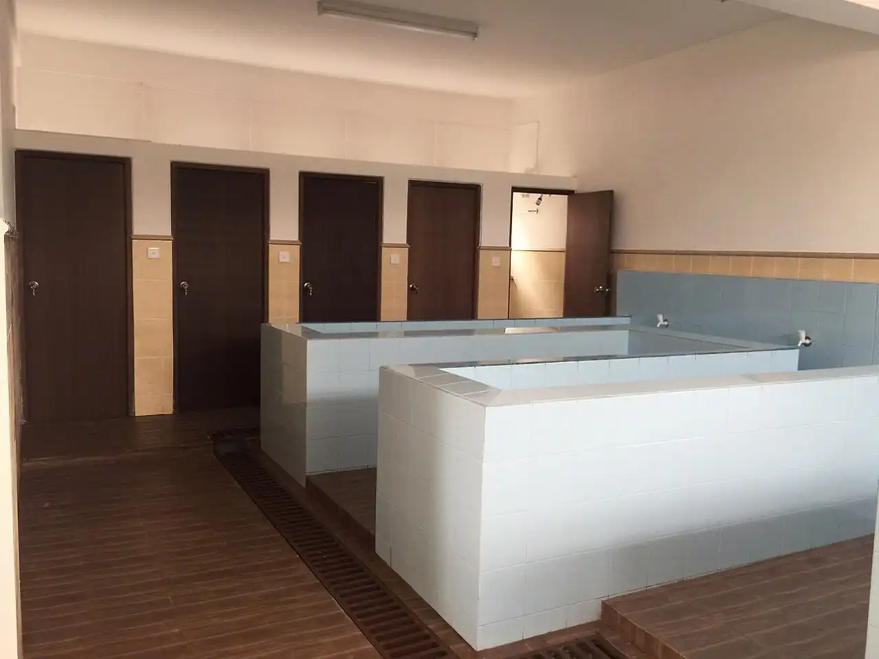 Toilets and Wudu area