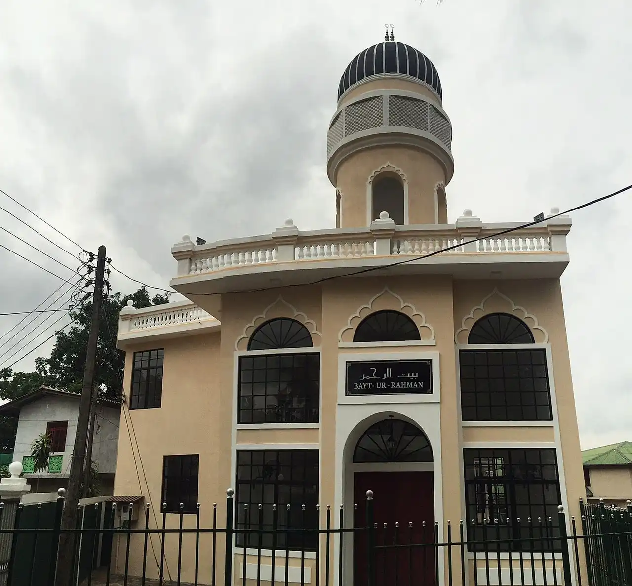 Completed Masjid Front entrance