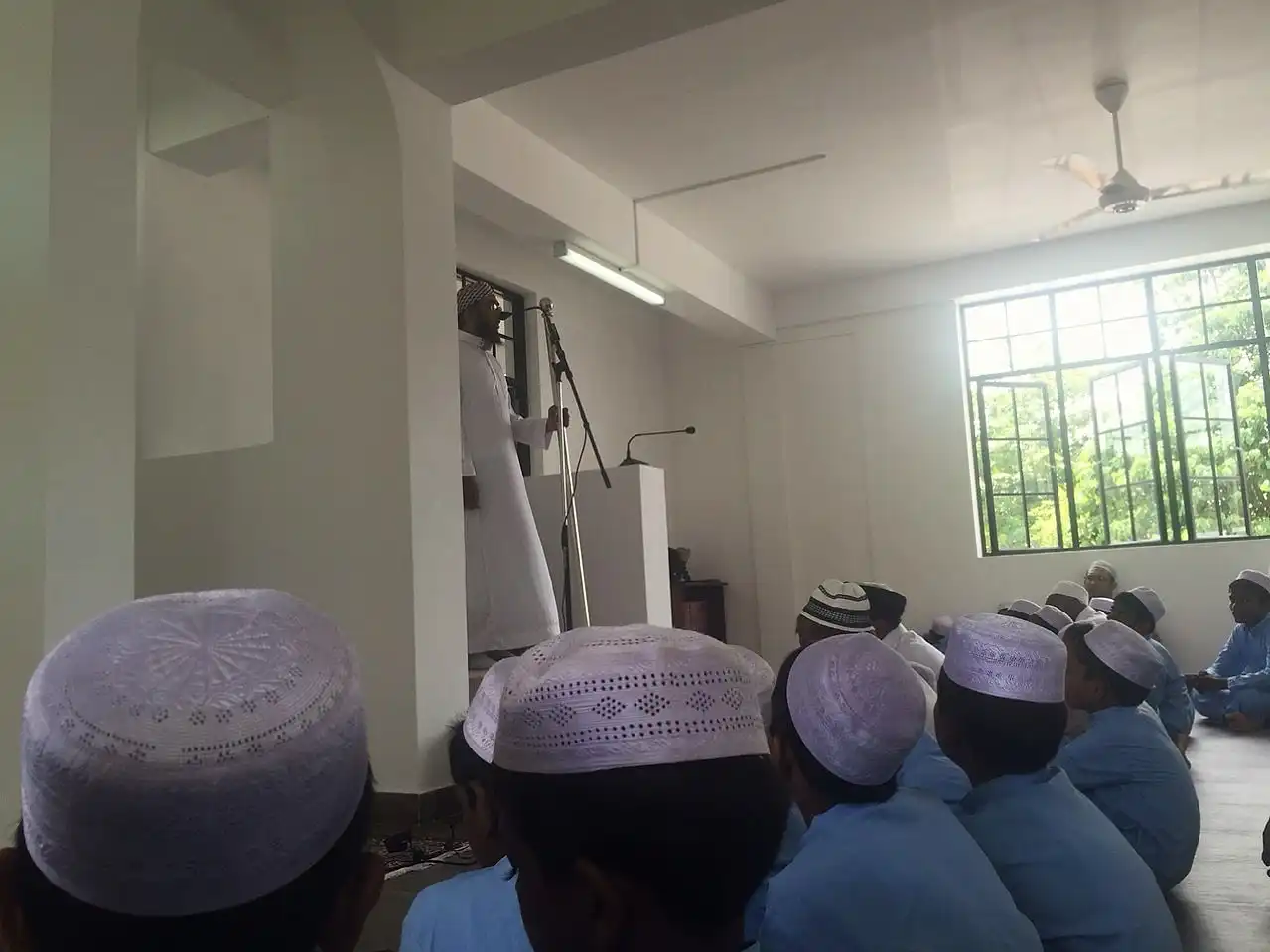 1st day opening Jummah Kuthba