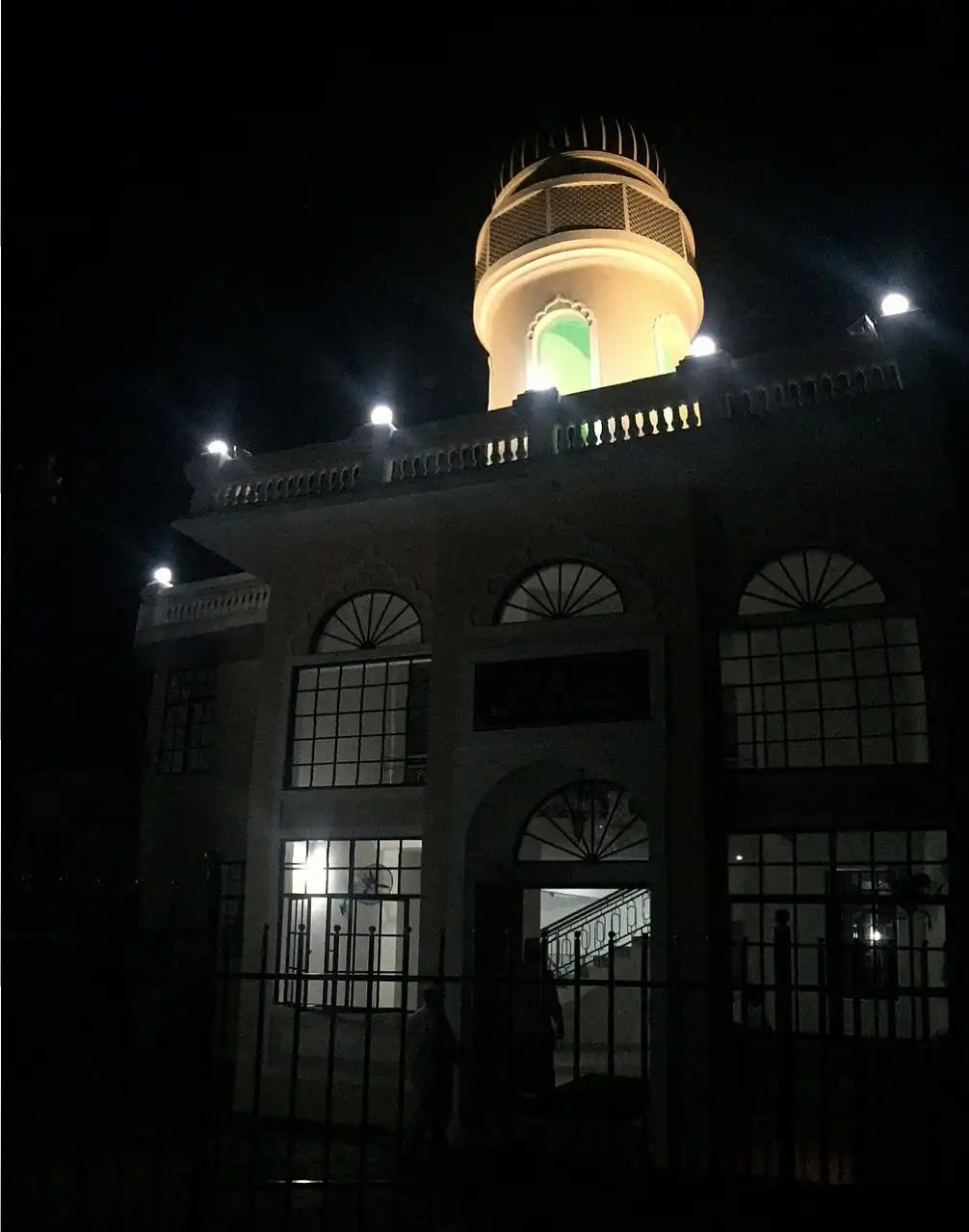 Masjid view during Fajr
