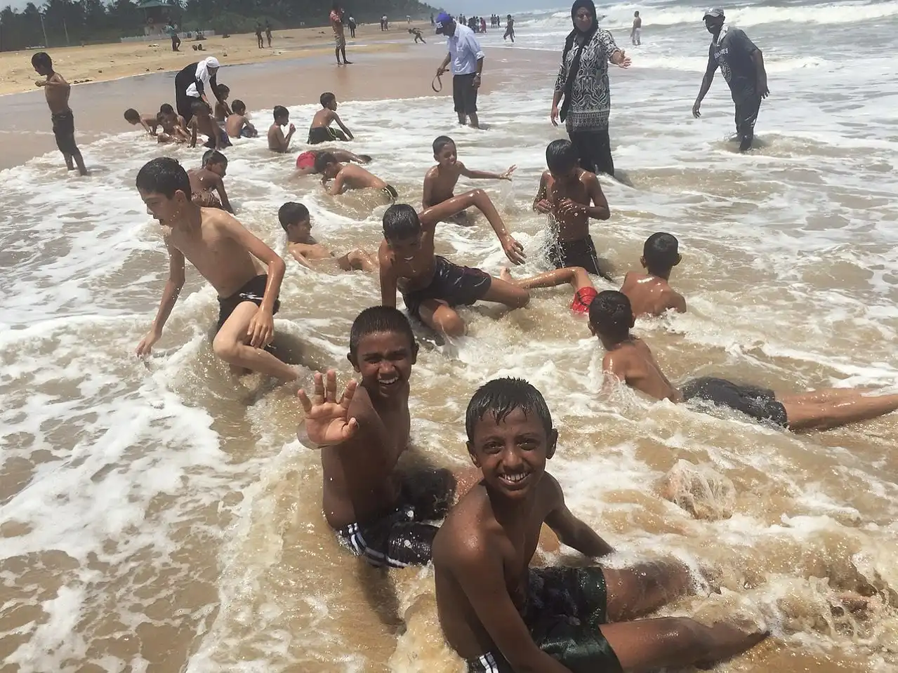 At the beach 17 May 2015
