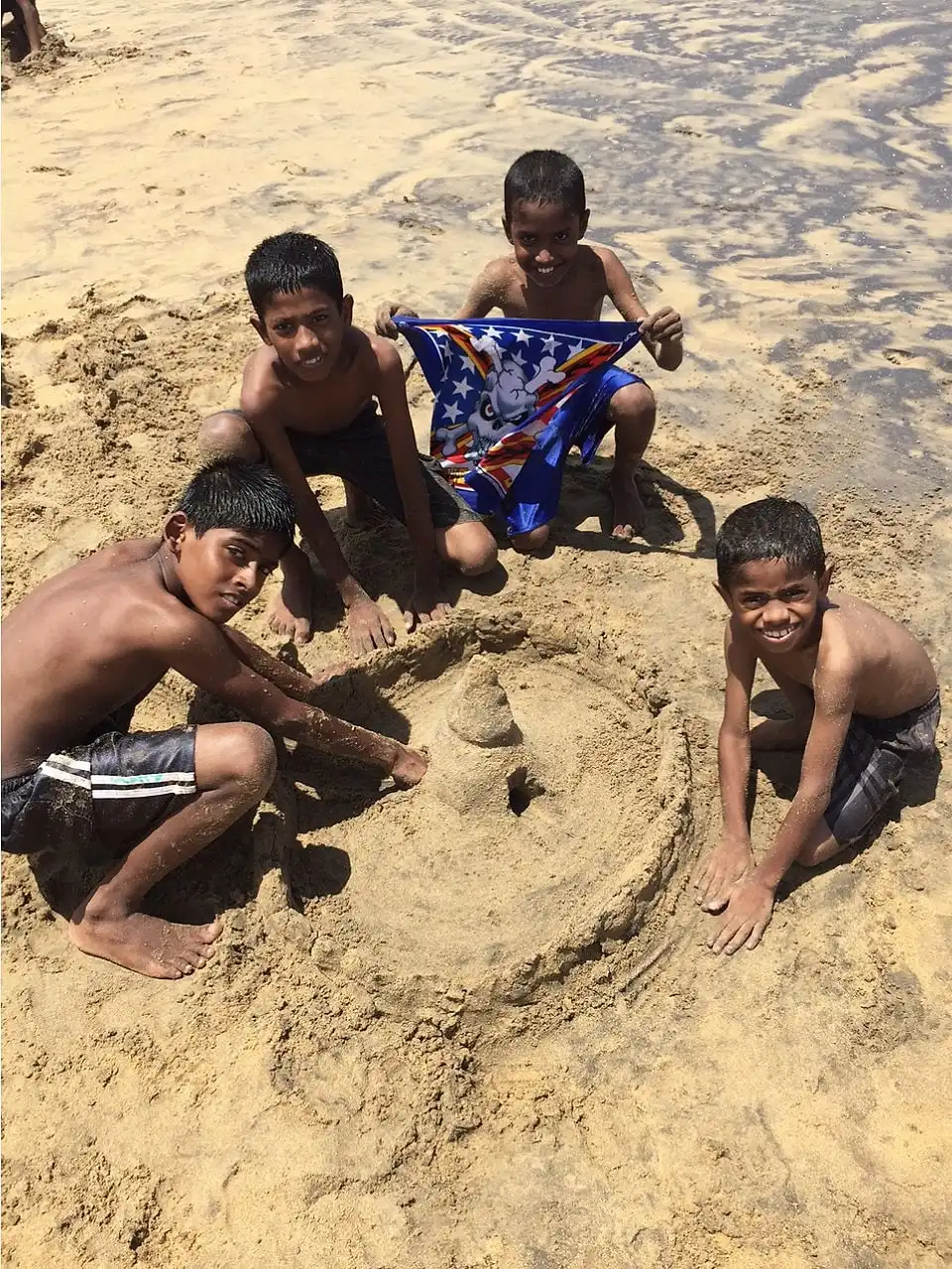 At the beach 17 May 2015