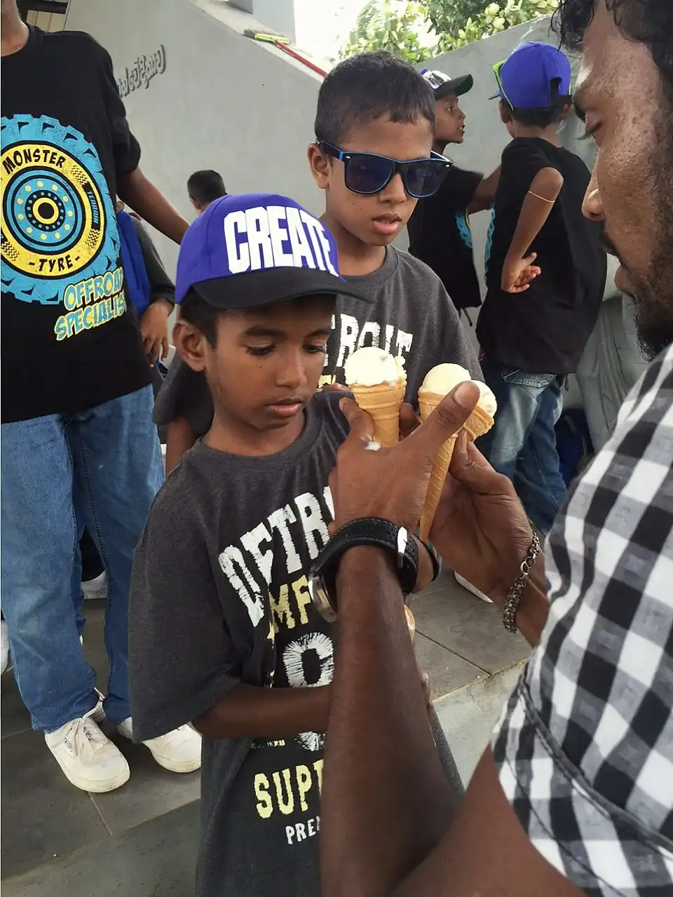 Food at the beach 17 May 2015