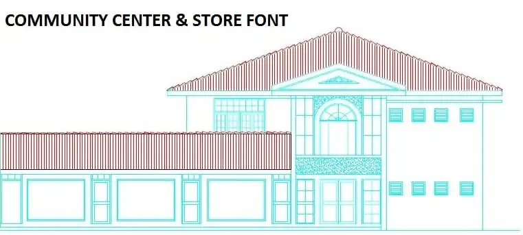 Community Services Center, drawing 3 of 3