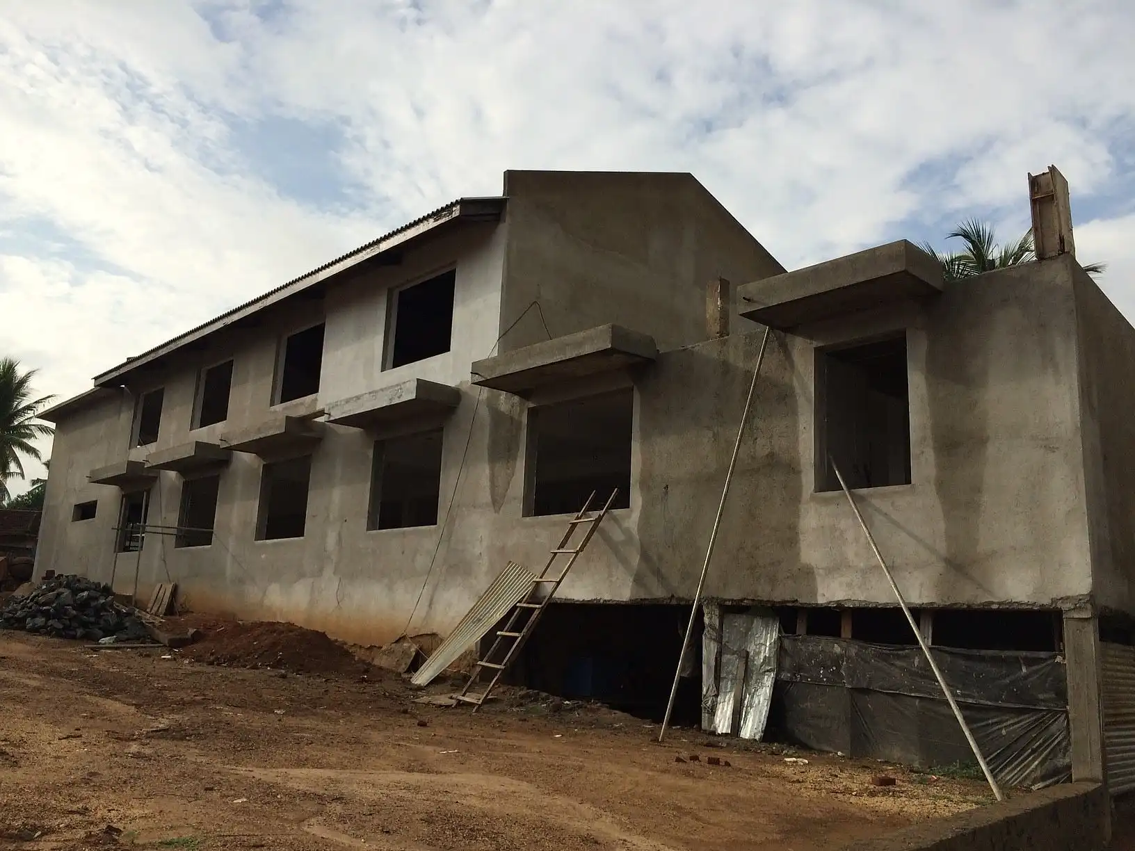 Side view of Masjid October 2013