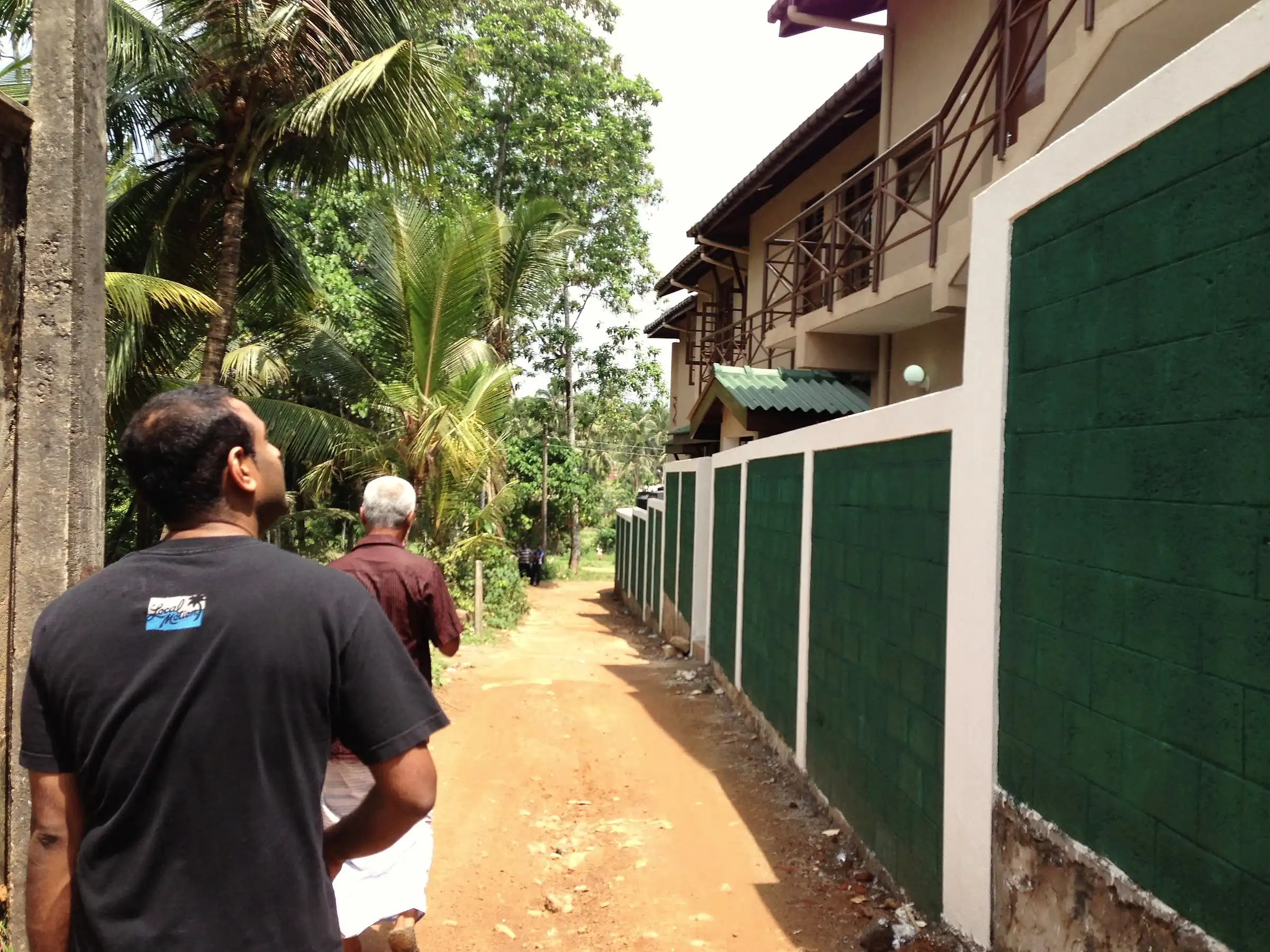 Side Entrance to medical Clinic and Class rooms