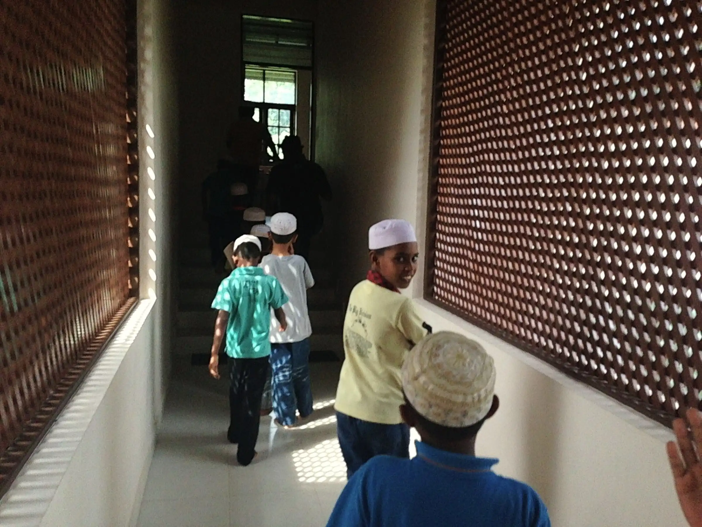 Going to prayer
