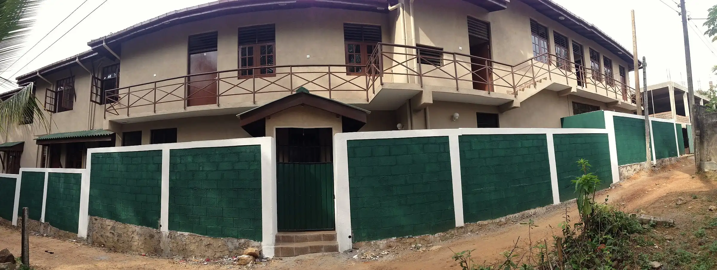 Entrance to Medical Clinic & Training Class Rooms